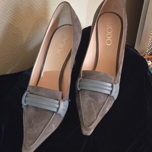 Rodo Women's Heels - Brown and Gray